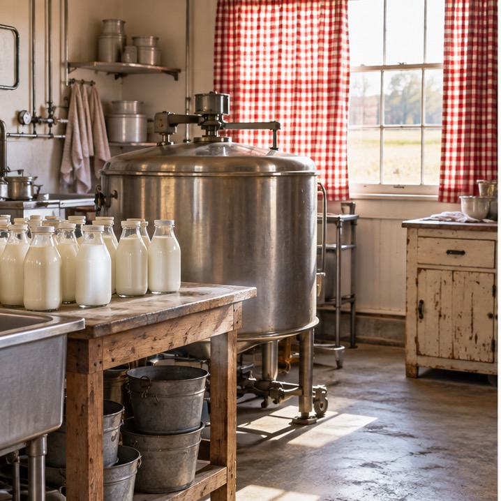 Creamery workroom